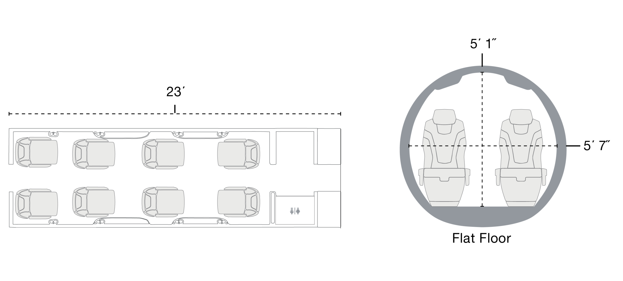 Pilatus PC-24 Cabin